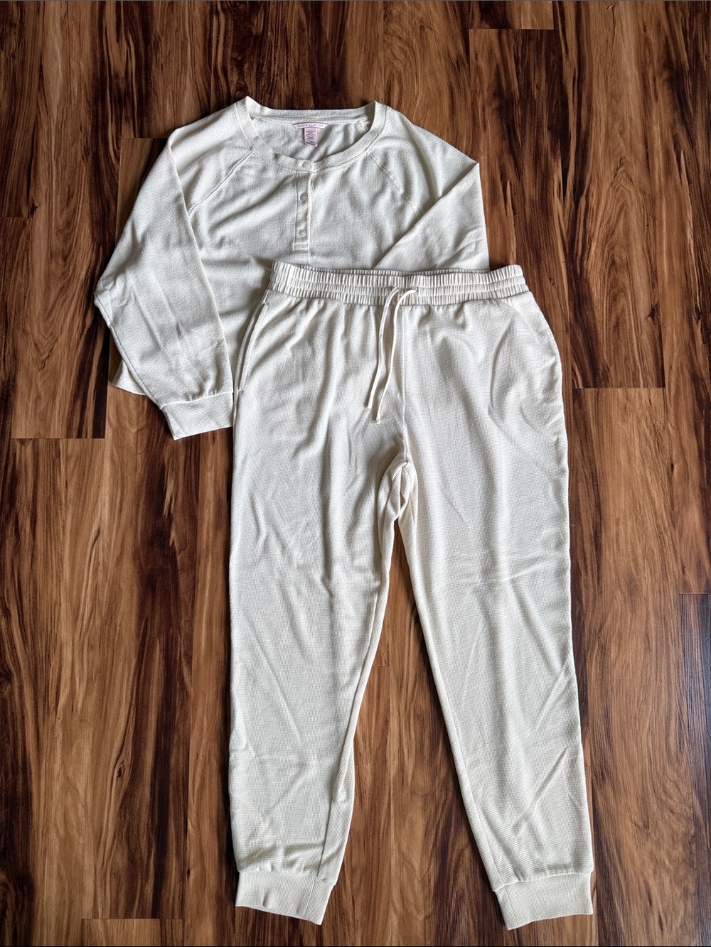 Victoria’s Secret Women’s Waffle Knit Set